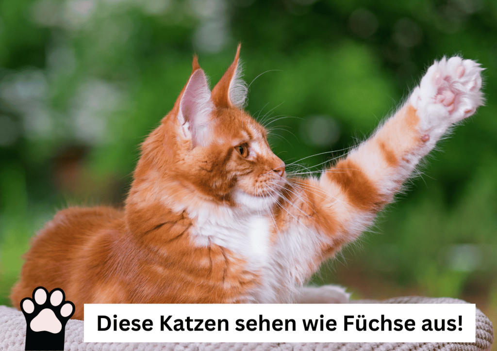 diese Katzen sehen wie Füchse aus Katzen die aussehen wie Füchse